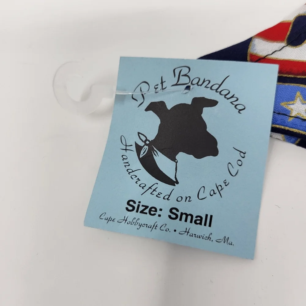 Small Pet Bandana‎ USA Patriotic 4th of July America Theme New